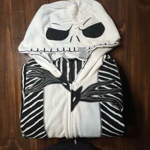 Black and White Skeleton Hoodie